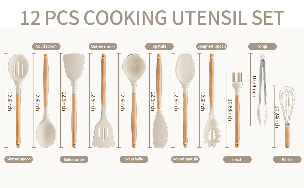 Cooking Cookware Kitchen Utensils Set