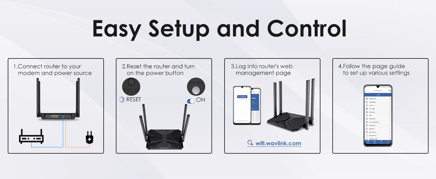 easy setup