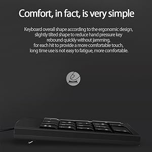 Mini USB Numeric Keypad