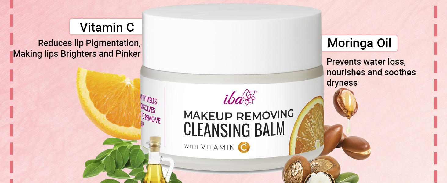 waterproof makeup removal double cleanser nourishing balm non comedogenic non greasy gentle 