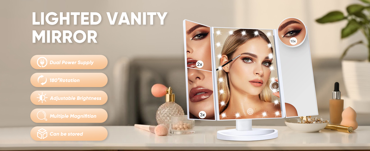 Makeup Mirror Vanity Mirror with Lights