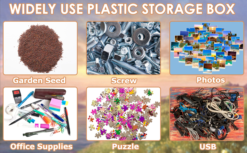 Photo Storage Boxes for 4x6 Pictures, Photo Organizer Picture Storage Containers