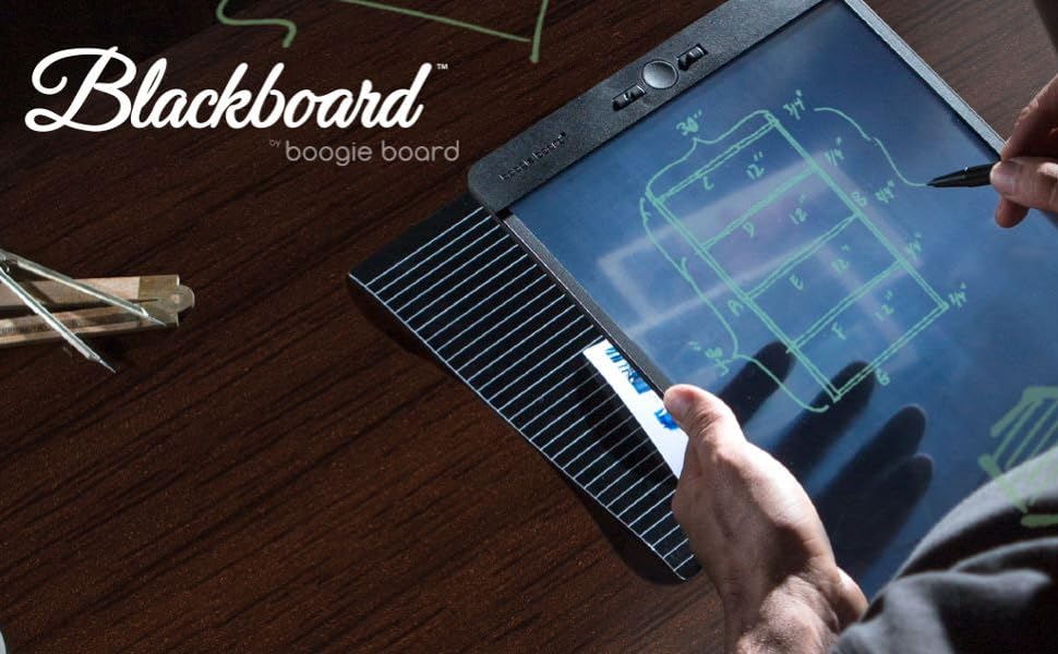 Boogie Board Blackboard Reusable Notebook with NoteSize
