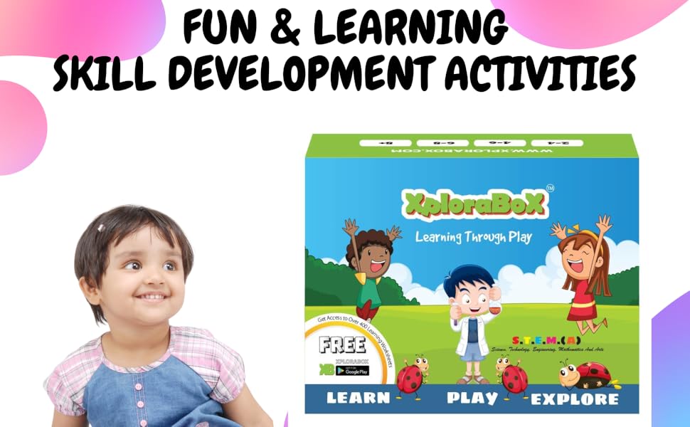 Buy Xplorabox Wooden Toys for 1 Year Old Multiple Replayable