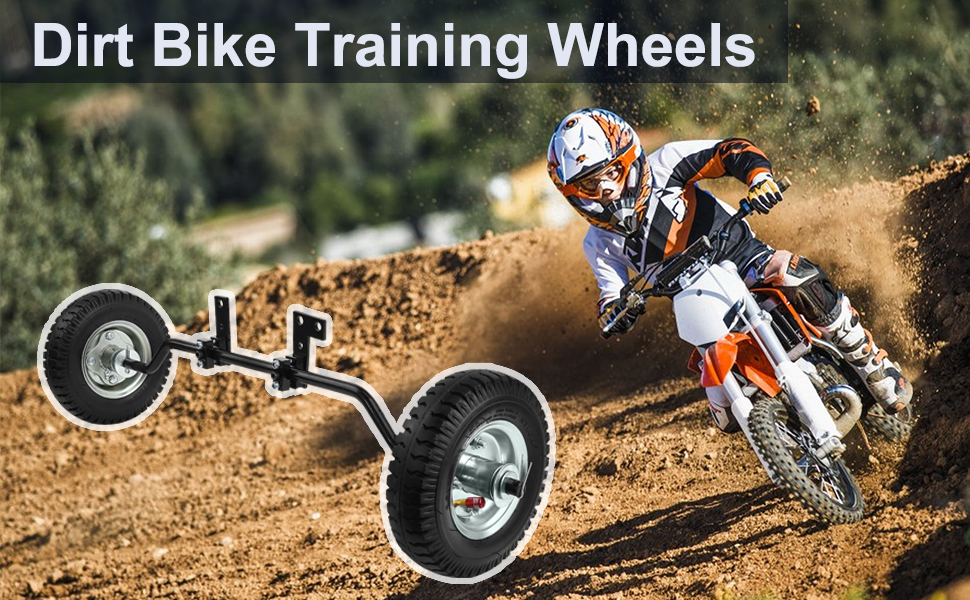 Harsire Dirt Bike Training Wheels Compatible with Honda