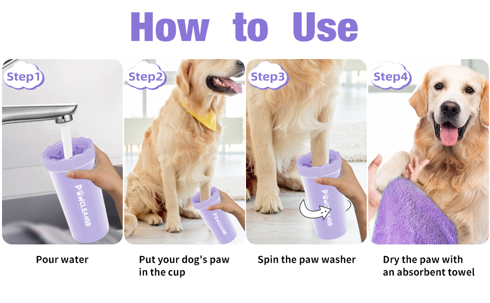 dog feet cleaner
