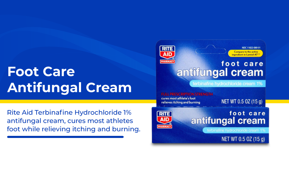 Rite Aid Antifungal Cream, Terbinafine Hydrochloride Cream