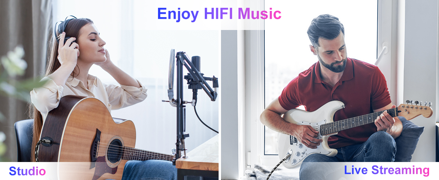Enjoy HIFI Music. Studio / Live Streaming