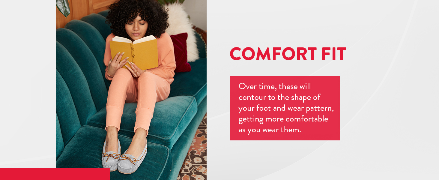 houseshoe indoor  lady leather lined loafer moc mocc moccasin modern outdoor oxford pile shoe size