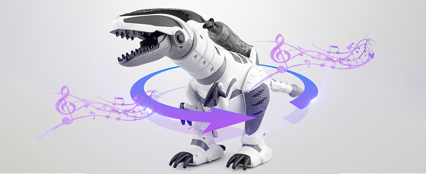 RC Robot Dinosaur Singing and Dancing