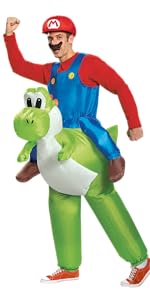 Yoshi & Mario Inflatable