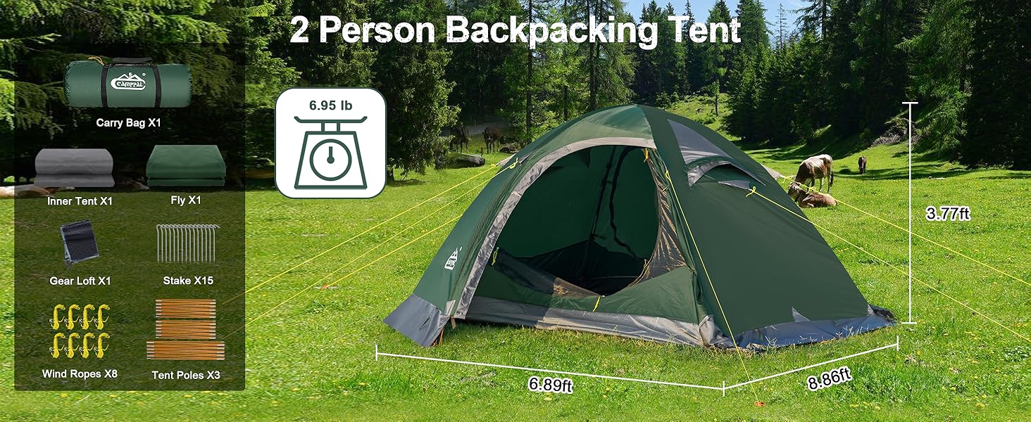 hiking tent