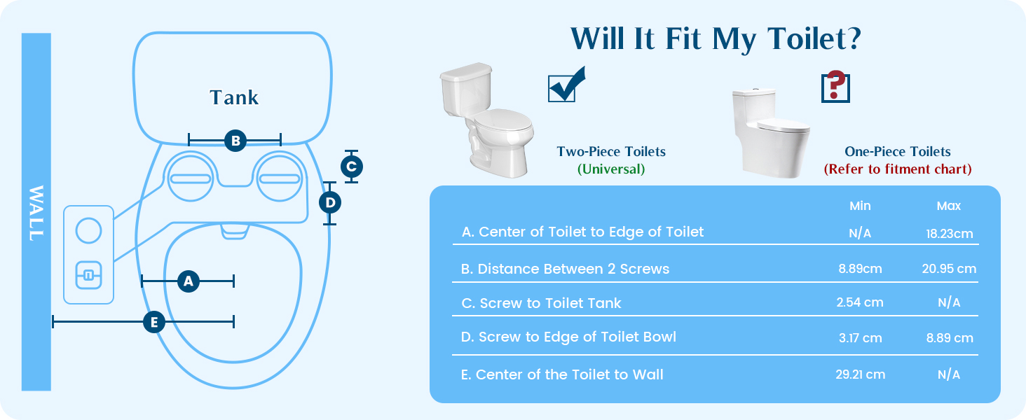 PENDEJATO Bidet Attachment for Toilet, NonElectric Cold Water Bidet