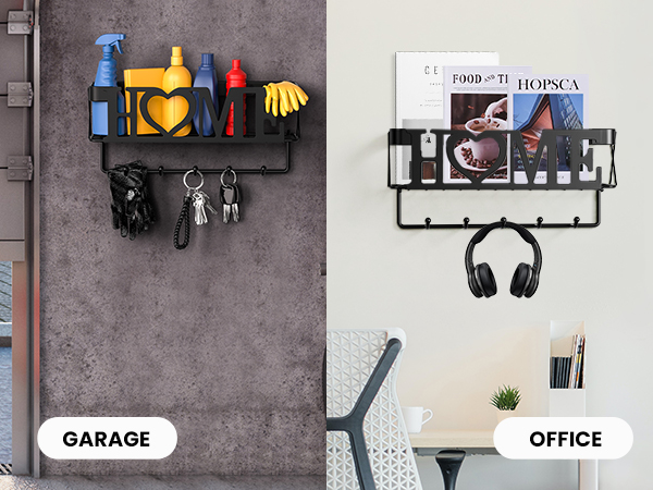 Amazon.com: OHOBABY Key Holder for Wall - Key Rack with 5