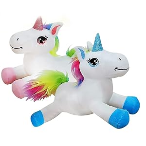 Mini Plush Lying Unicorn Stuffed Toys