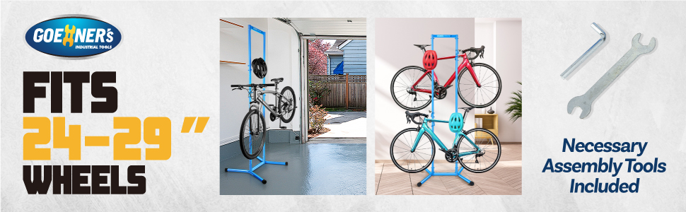 vertical bike rack