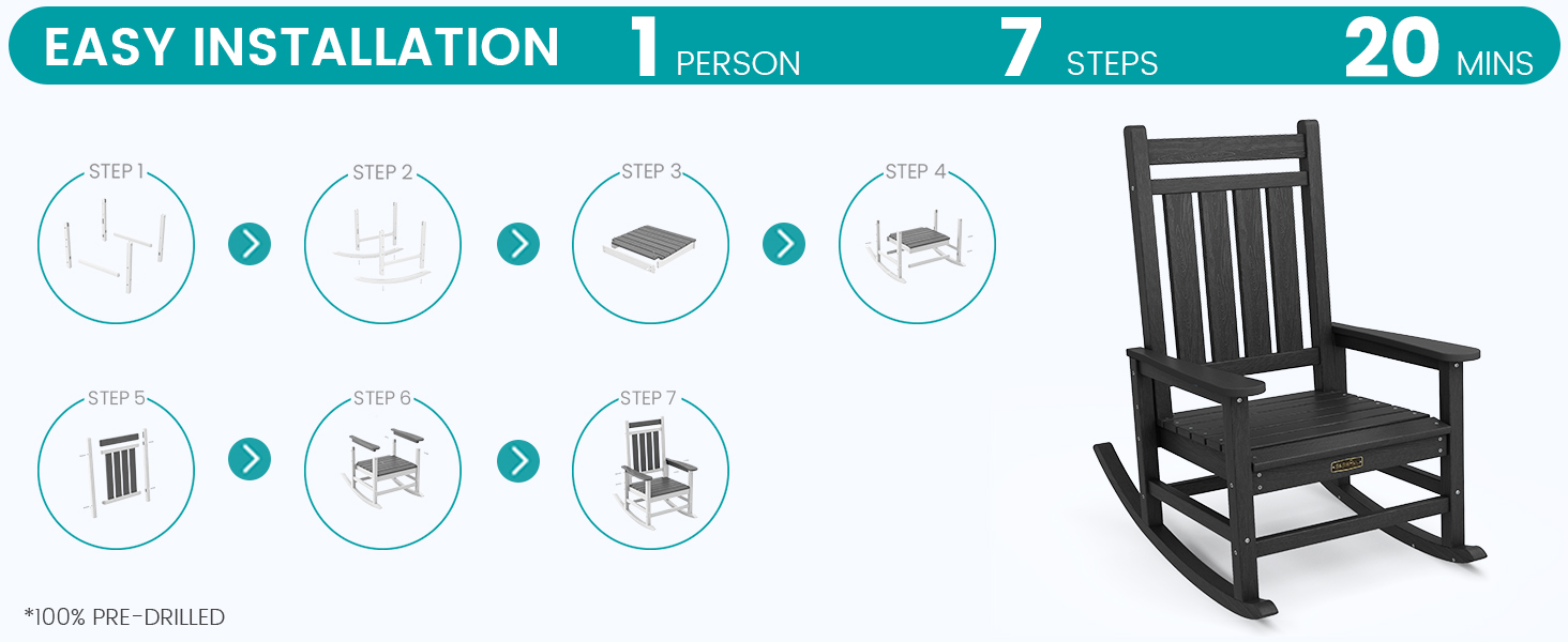 outdoor rocker for porch