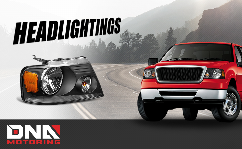 Amazon.com: DNA MOTORING Headlights Assembly Compatible with