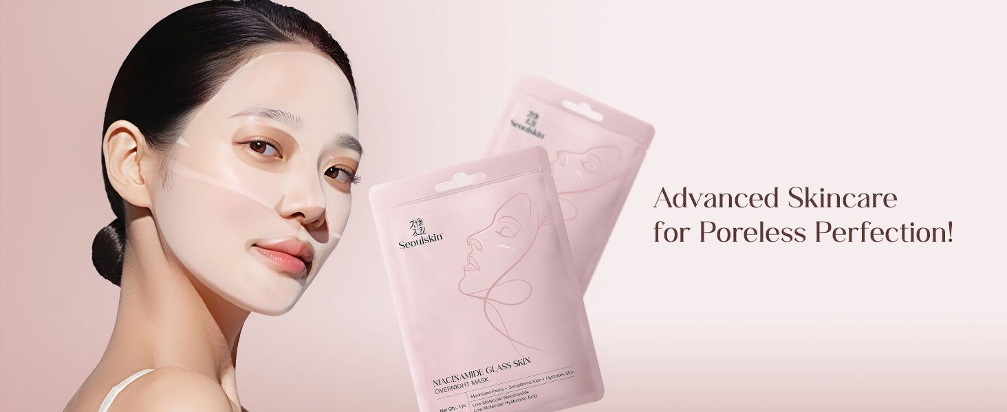 SeoulSkin Niacinamide Glass Skin Overnight Mask