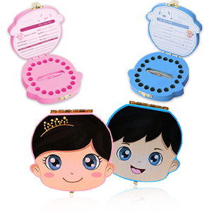 Tooth box for milk teeth boy personalised