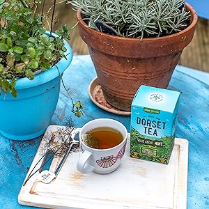 Peppermint tea brewing instructions