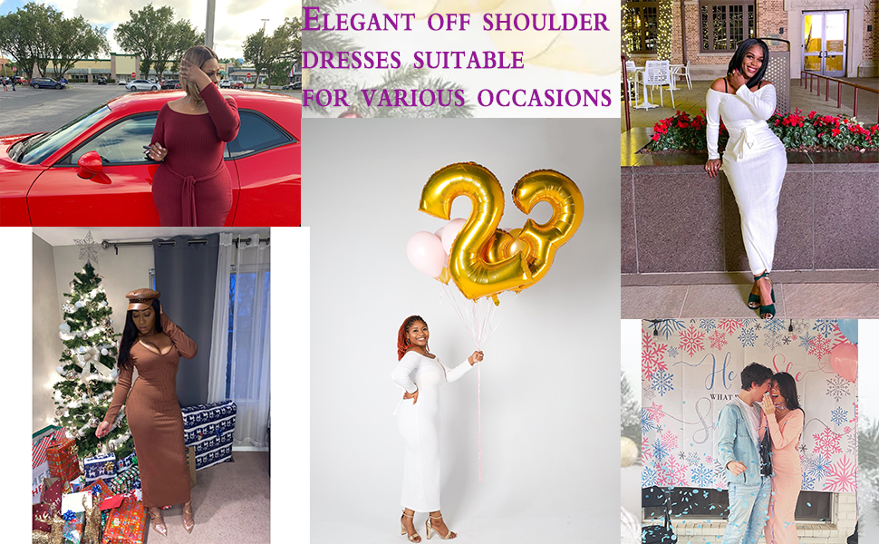 Women's Fashion V-Neck Dress