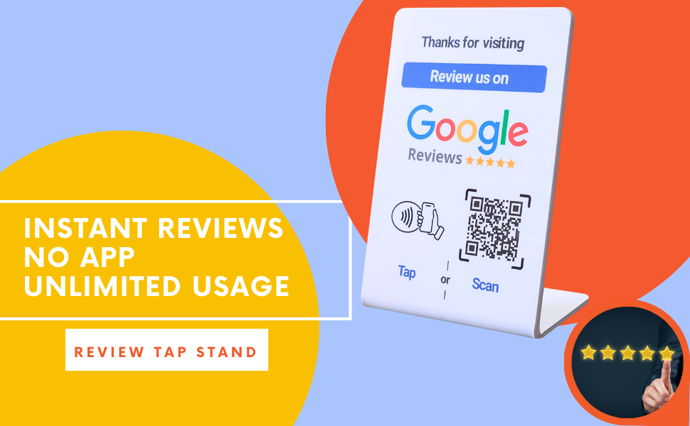 google reviews card; google review sign; google review, sign holder, nfc stickers, card stand