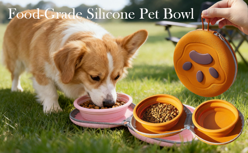 Collapsible Dog Bowls