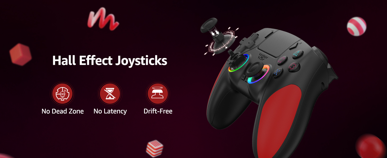 hall effect joystick controller