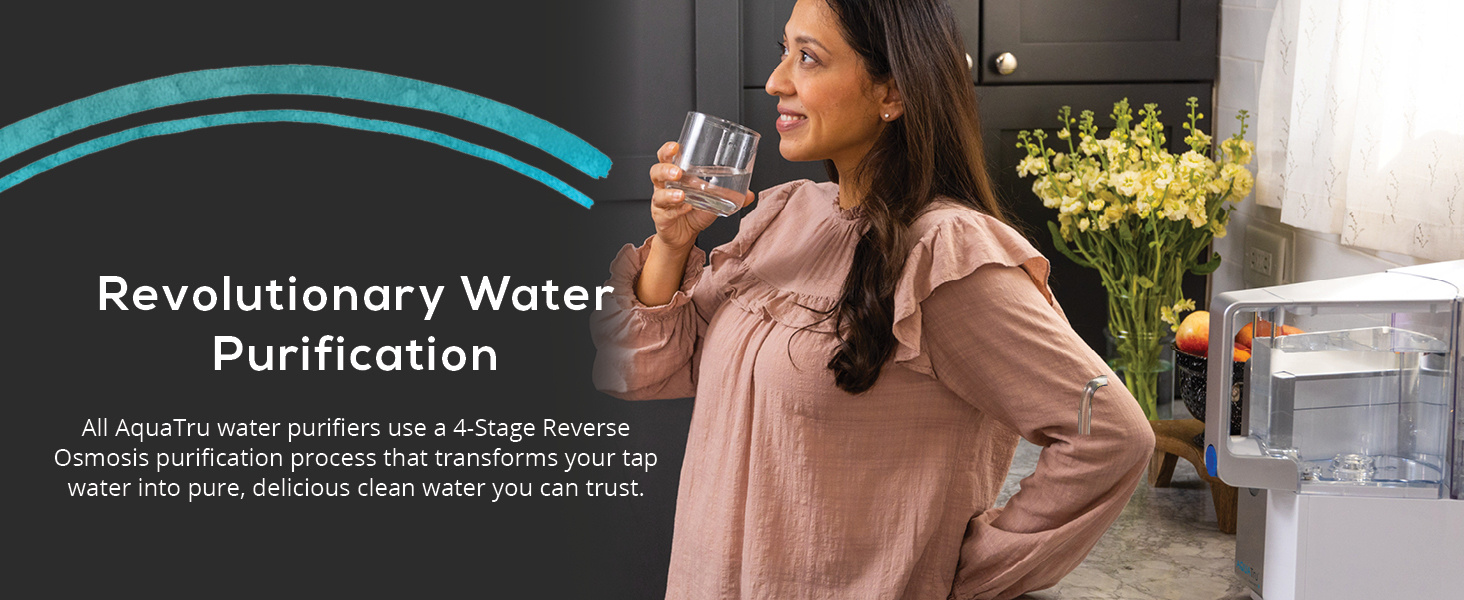 AquaTru Classic Countertop Water Filtration Purification System for