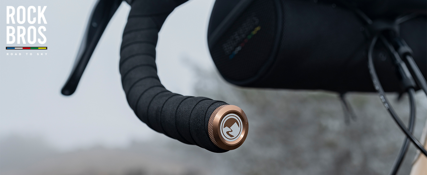 ROCKBROS Handlebar End Plugs Expanding, Aluminum and