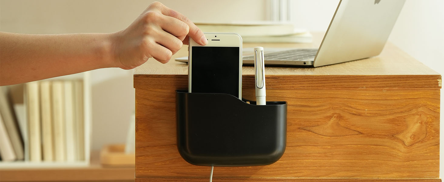 SUNFICON 3 Pack Adhesive Remote Control Holder Wall Mount Media Player Controller