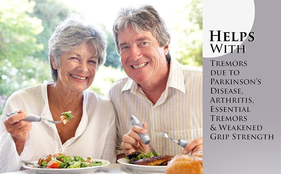 iMedic Comfort Grips Cutlery Cutlery for Disabled Hands Dishwasher