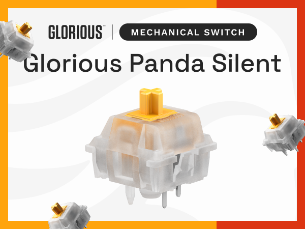 Panda☆ Amazon.com: Glorious Gaming - Panda Silent Switches (36 PCS