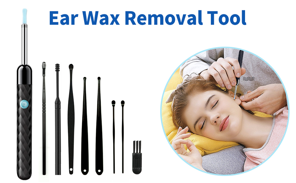 Ear Wax Removal, Ear Cleaner with Camera and Light, Ear Wax