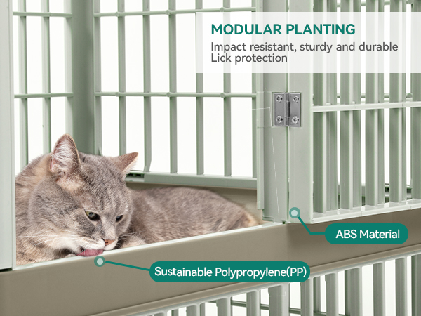 Amazon.com: YITAHOME 41'' 2-Tier Cat Cage Cat Crate with