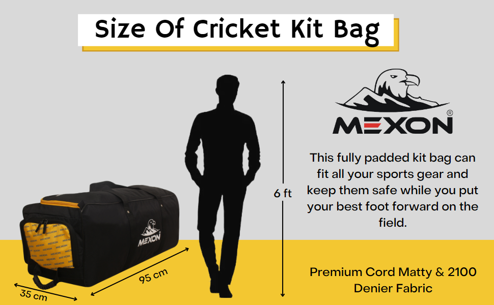 Cricket Kit Bag Dimensions