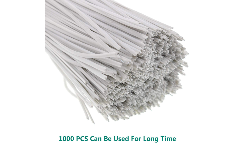 6 Inch Twist Ties,Ulifestar Cable Ties Bag Ties Plastic