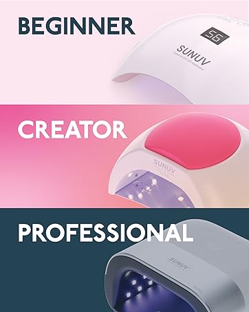 Three-tiered product offering showing Beginner, Creator, and Professional levels, displayed on pink and blue gradient background.