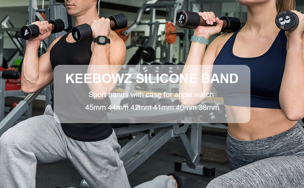 silicone Bands with Bumper Case