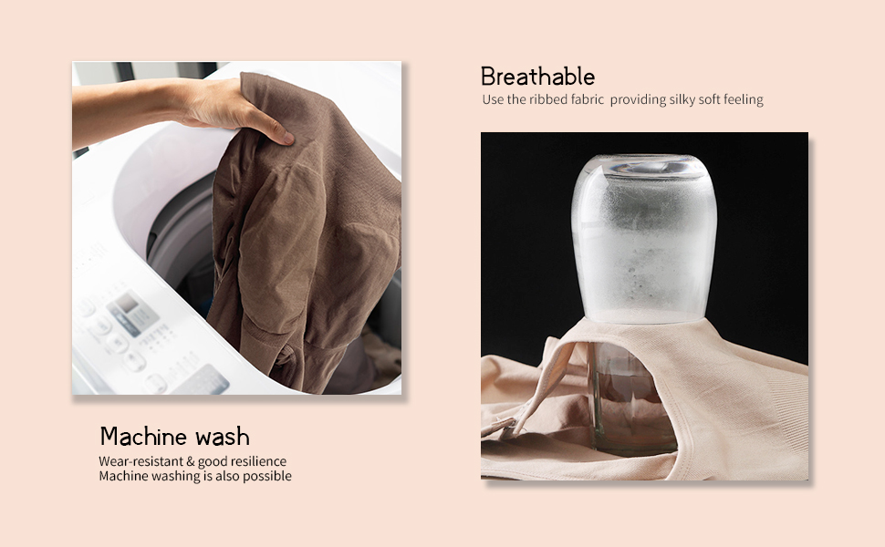 machine wash and breathable