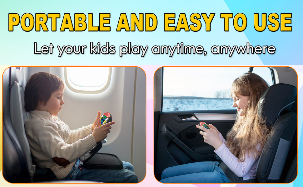 portable handheld game console for kids