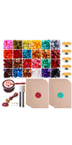 Sealing wax stamp kit