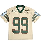 QJQ Men's Jersey Shirts Short Sleeve V Neck Graphic T Shirts Y2k Baggy Oversized Tee Summer Tops ...