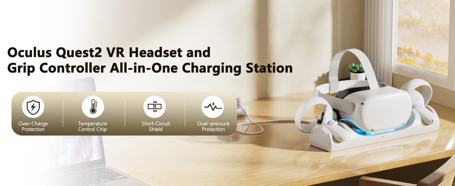 quest2 headset charging station