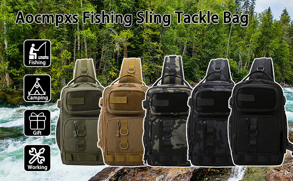 10L Fishing Backpack Tackle Storage Bag
