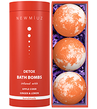 Detox bath bombs