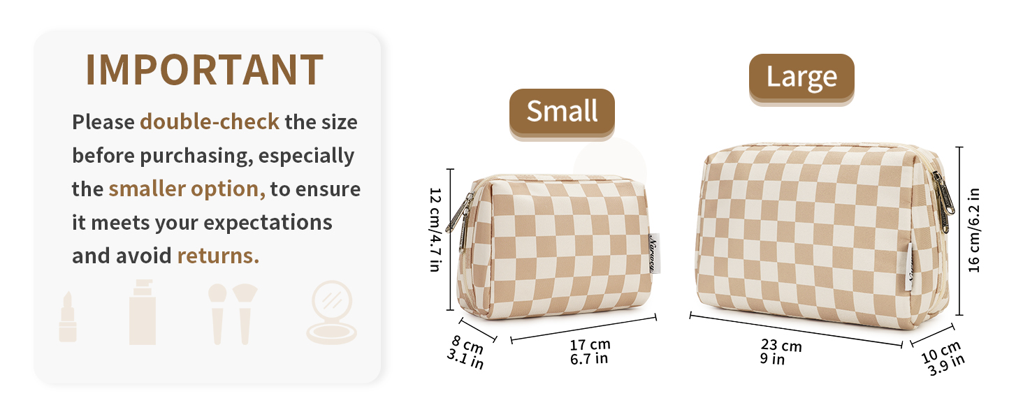 the original mini checkered bag