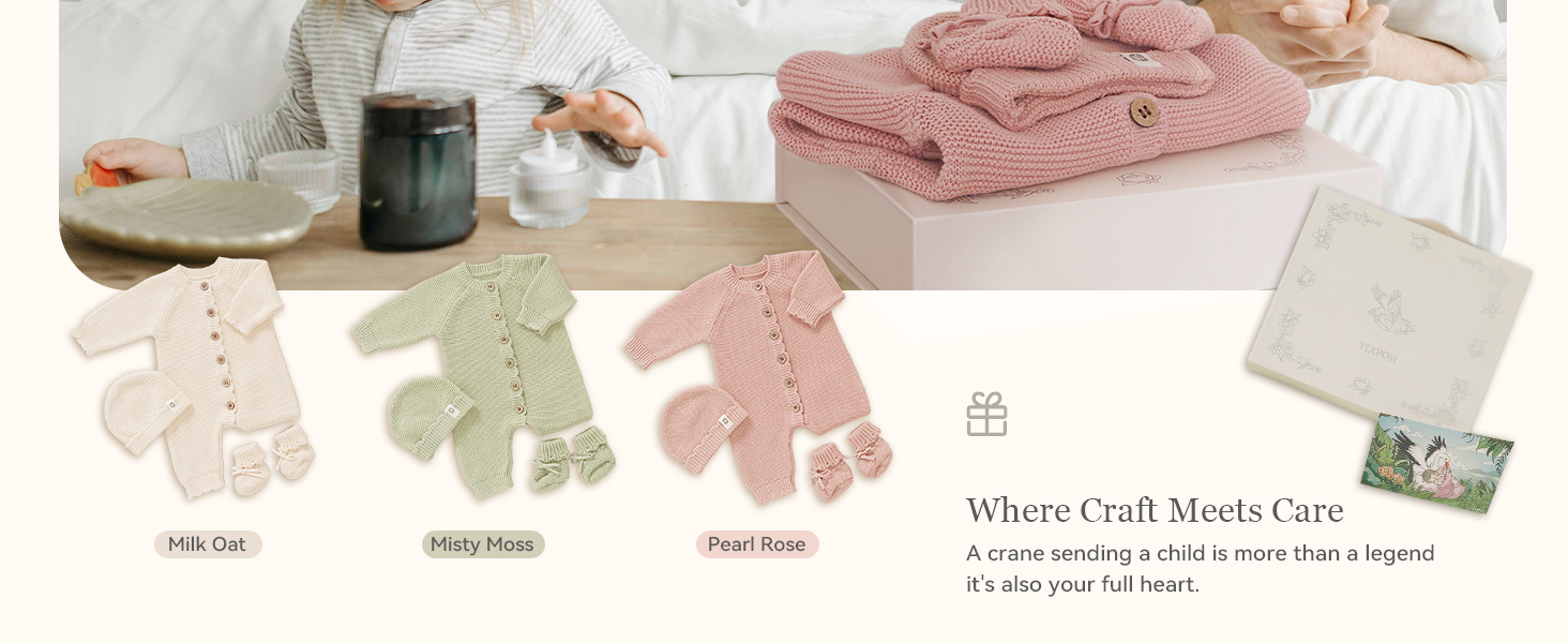 organic  baby warm romper 