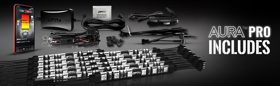 OPT7 golf cart led strips